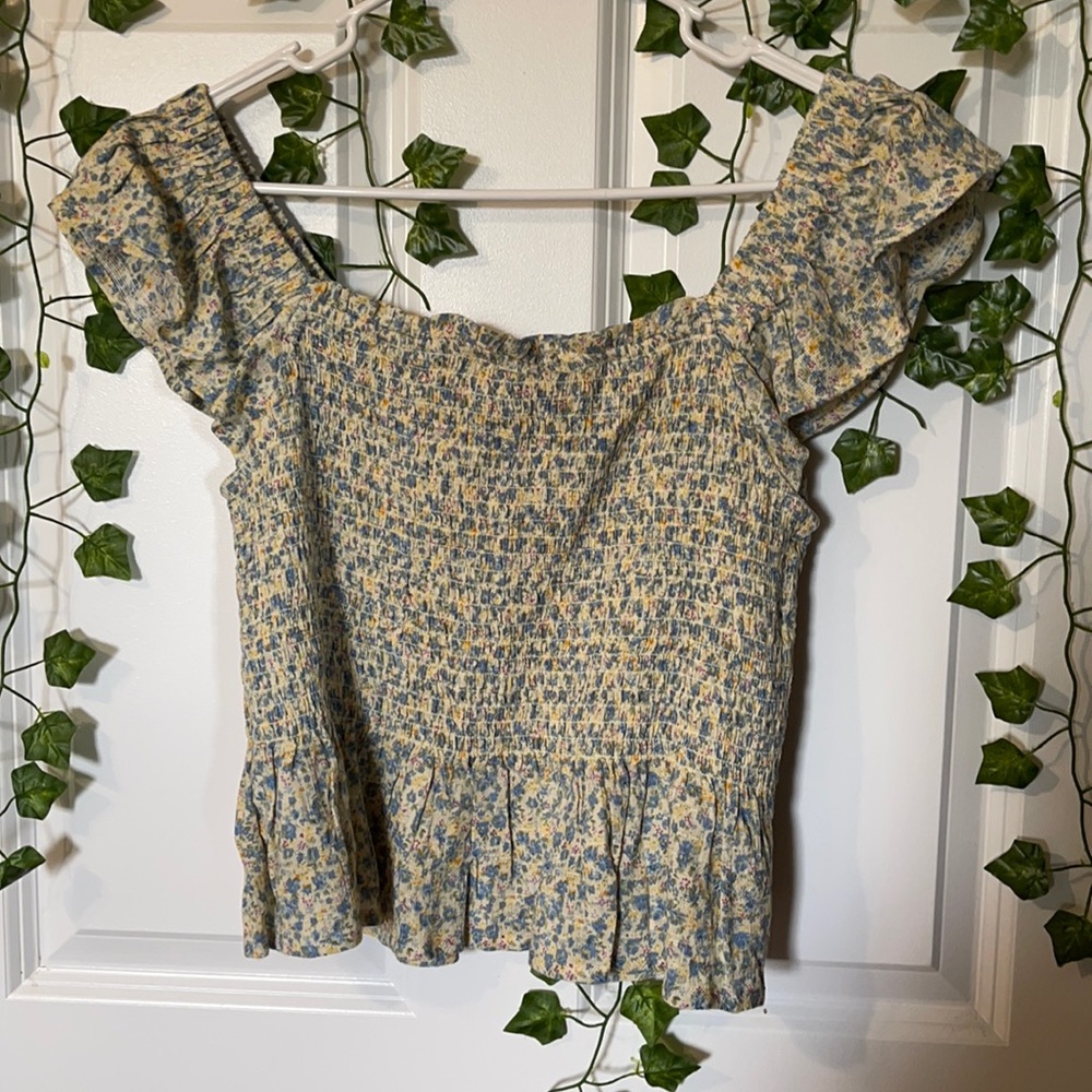 Off the shoulder blouse